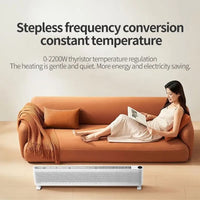 HKM-140691 Ultra-Thin 2200W Graphene Baseboard Electric Heater with Remote Control and Overheat Protection