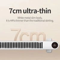 HKM-140691 Ultra-Thin 2200W Graphene Baseboard Electric Heater with Remote Control and Overheat Protection