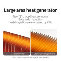 HKM-140691 Ultra-Thin 2200W Graphene Baseboard Electric Heater with Remote Control and Overheat Protection