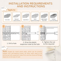 HKM-1407549 Wall-Mounted Cat Shelves with Cozy Hammock and Climbing Platforms for Indoor Cats, Supports Up to 11 lbs.