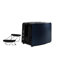 HKM-140819 2-Slice 38mm Wide Slot Breakfast Toaster with Easy-Clean Design