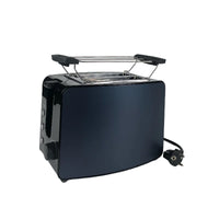 HKM-140819 2-Slice 38mm Wide Slot Breakfast Toaster with Easy-Clean Design