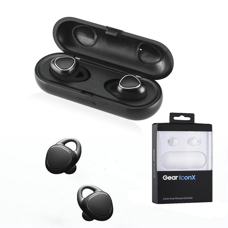 HKM-140819 Binaural Wireless Bluetooth Headset with Noise Reduction - Model SM-R150