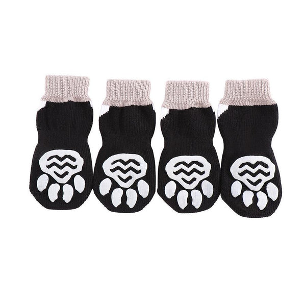 HKM-140819 Indoor Pet Socks - Breathable, Anti-Slip, and Easy-to-Clean Cotton Blend
