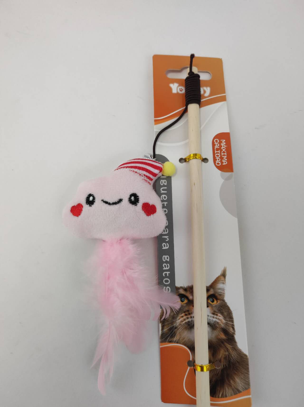 HKM-1409085 Whimsical Cat Toy for Interactive Play and Mental Stimulation