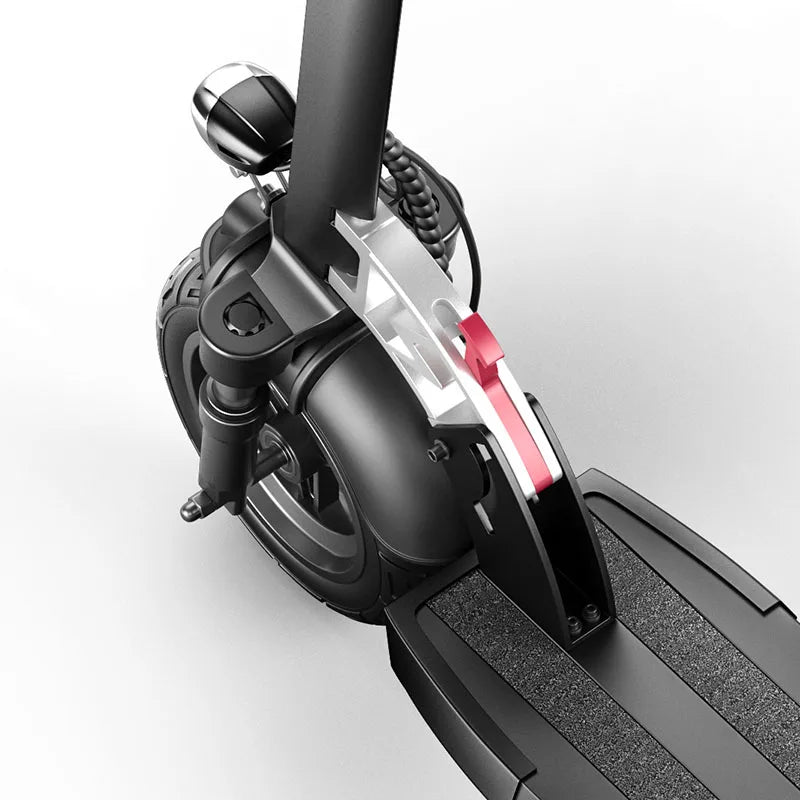 HKM-140947 800W 10-Inch Foldable Electric Scooter with 50km/h Max Speed, Long Range Up to 70km, Full Suspension, Waterproof Design