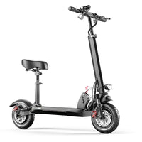 HKM-140947 800W 10-Inch Foldable Electric Scooter with 50km/h Max Speed, Long Range Up to 70km, Full Suspension, Waterproof Design