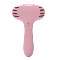 HKM-1409853 Pet Hair Removal Comb - Plastic Grooming Brush in Blue and Pink for Easy Cat Hair Cleanup