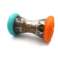 HKM-1410621 Automatic Pet Feeder with Rolling Food Dispensing and Leak-Proof Design