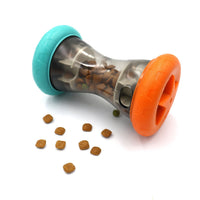 HKM-1410621 Automatic Pet Feeder with Rolling Food Dispensing and Leak-Proof Design