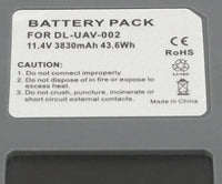 HKM-141139 DJI Mavic Pro Compatible 3830mAh 11.4V LiPo Battery with Safety Features