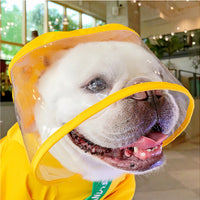 HKM-1411645 Four Foot Waterproof Raincoat for Small and Medium-Sized Dogs, Breathable Fabric with Unique Design