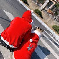 HKM-1412413 Cozy Cotton Sweater for Cats and Dogs - New Year's Christmas Style, Available in Multiple Sizes