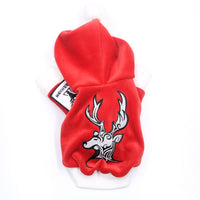 HKM-1412413 Cozy Cotton Sweater for Cats and Dogs - New Year's Christmas Style, Available in Multiple Sizes