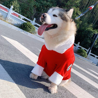 HKM-1412413 Cozy Cotton Sweater for Cats and Dogs - New Year's Christmas Style, Available in Multiple Sizes