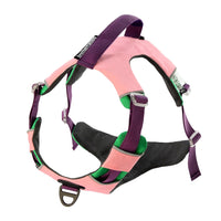 HKM-1413309 Reflective Dog Training Vest with Chest Strap in Barbie Pink, Grape Purple, and Wine Red