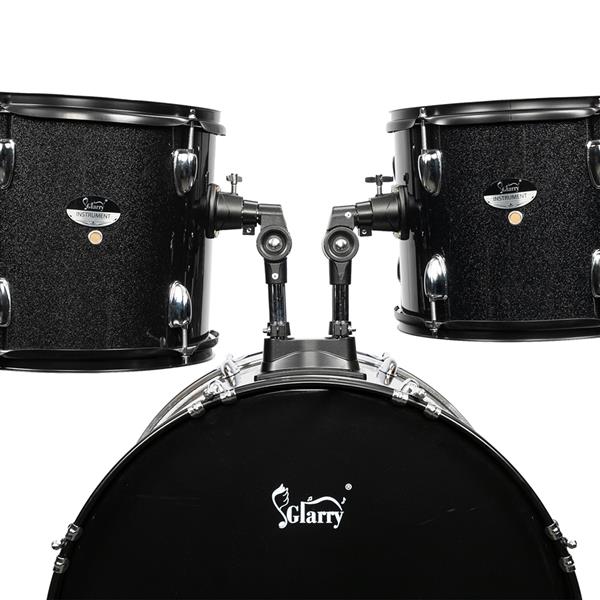 HKM-141331 22in Double-layer Oil Skin Drum with Five Drums and Black Frame