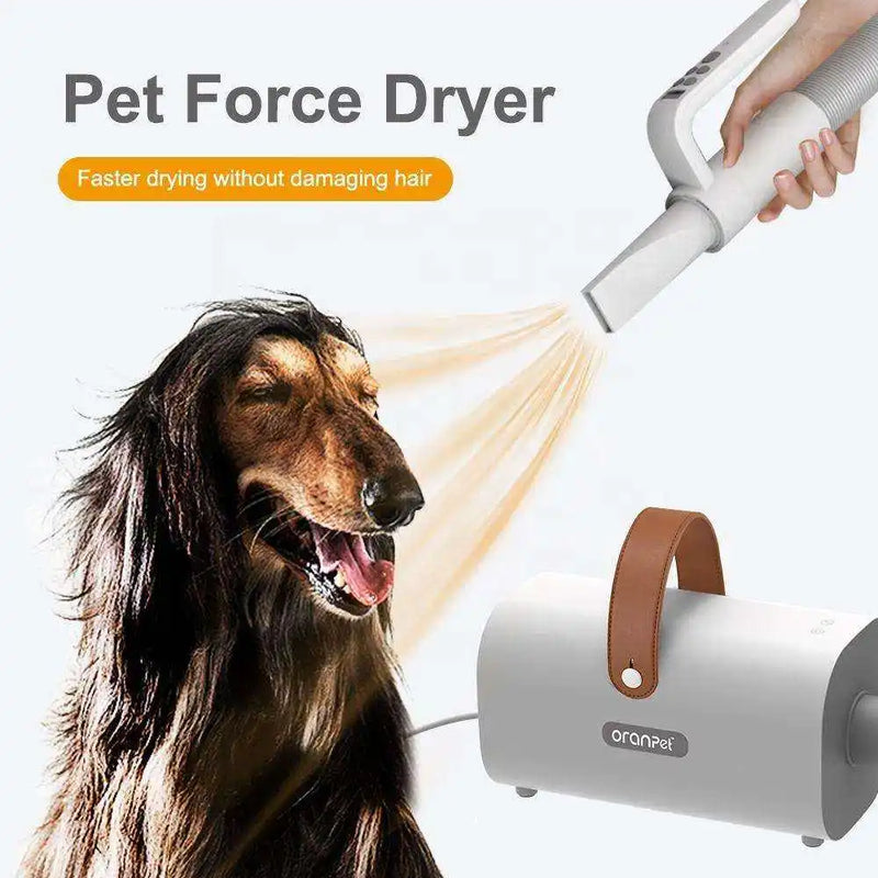 HKM-141331 Pet Grooming Vacuum Set Electric Trimmer for Dogs and Cats with Hair Removal Function