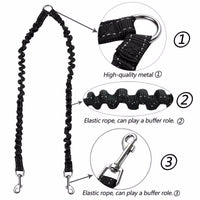 HKM-1413821 Durable Double-Ended Nylon Dog Leash with 100cm Length and 2.5cm Width