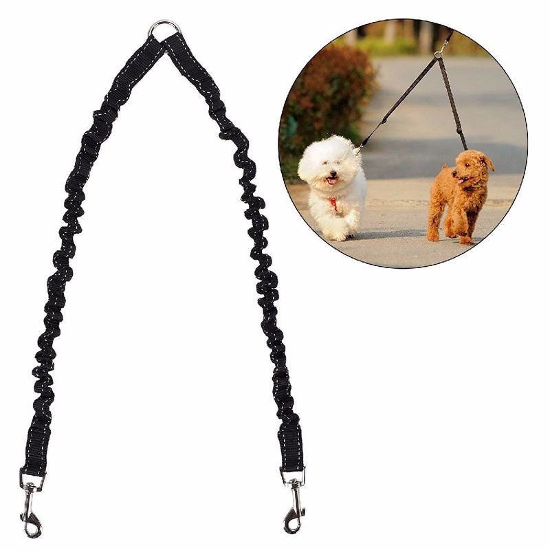 HKM-1413821 Durable Double-Ended Nylon Dog Leash with 100cm Length and 2.5cm Width