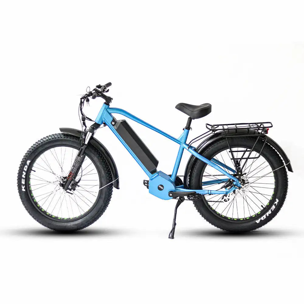 HKM-141395 26 Inch 48V 1000W Electric Bike with LCD Display and Removable Lithium Battery