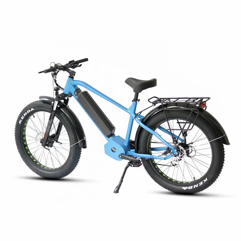 HKM-141395 26 Inch 48V 1000W Electric Bike with LCD Display and Removable Lithium Battery