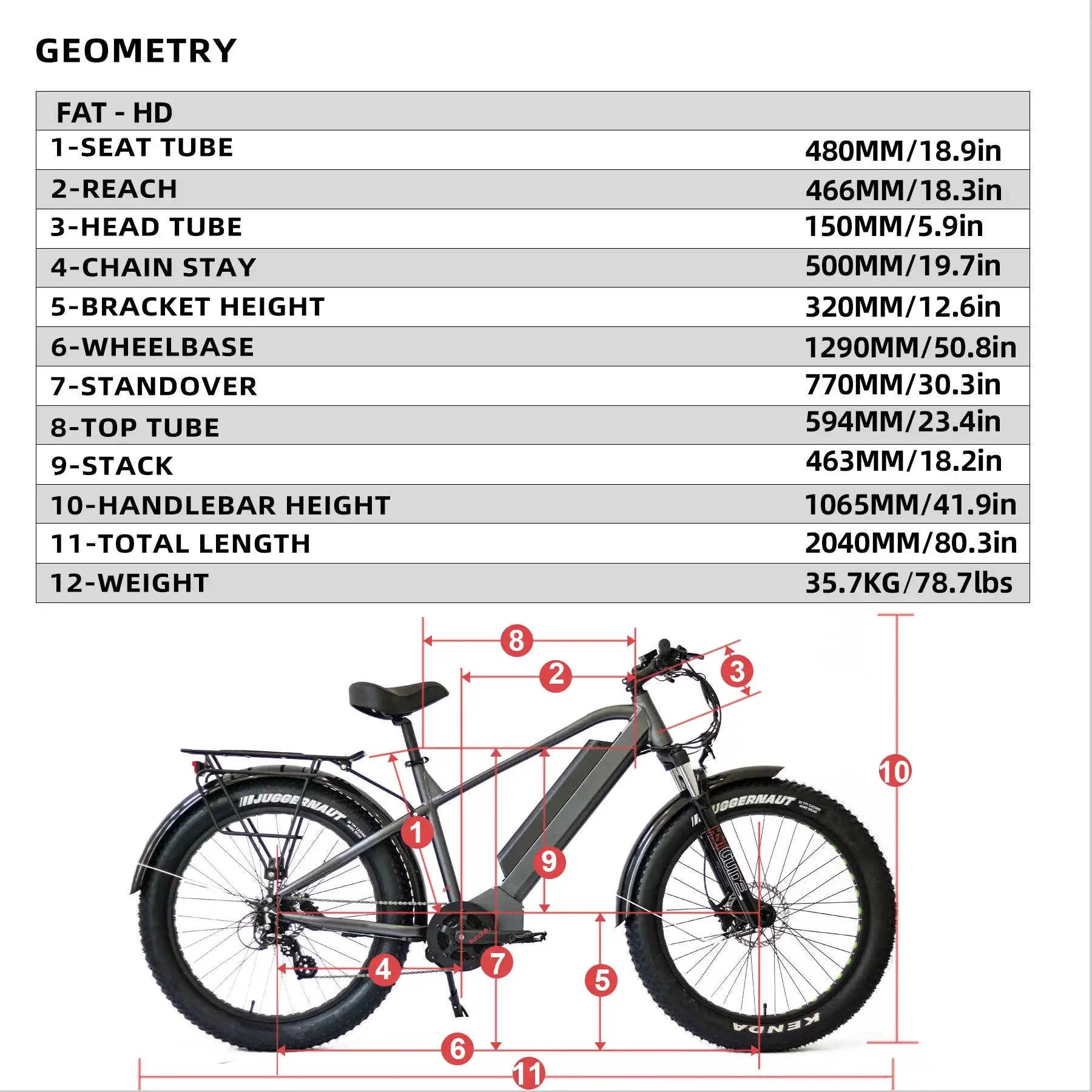 HKM-141395 26 Inch 48V 1000W Electric Bike with LCD Display and Removable Lithium Battery