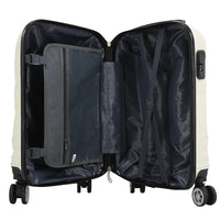 HKM-141459 Customisable Travel Luggage with 4 Wheels, Available in 12 to 28 Inches, Durable ABS Trolley Bag