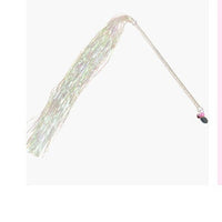HKM-1414845 Tricolor Bell Tassel Cat Ticker Stick - PVC Fairy Wand Toy, 31CM