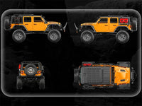 HKM-141523 1:10 Scale Off-Road RC Monster Truck with 4WD, 2.4GHz Remote Control, LED Lights, and 18km/h Speed
