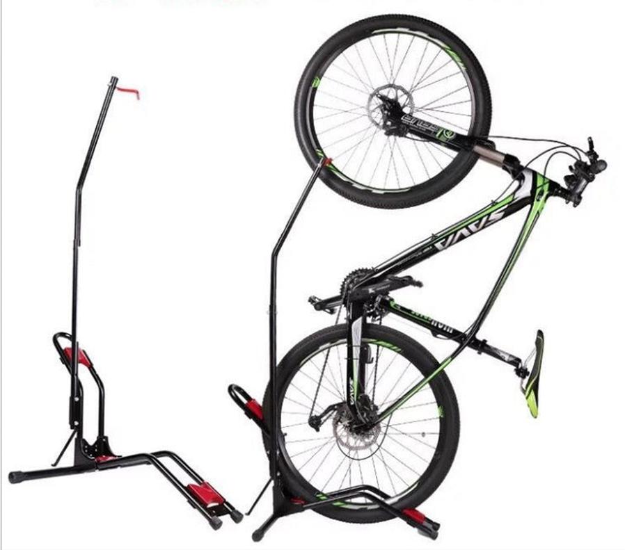 HKM-141587 L-Shaped Detachable Bicycle Repair and Display Stand for Mountain Bikes