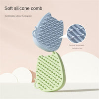 HKM-1417277 Versatile Pet Hair Remover and Grooming Sponge Brush for Cats and Dogs