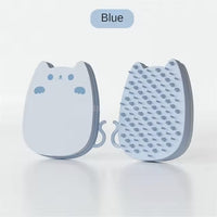 HKM-1417277 Versatile Pet Hair Remover and Grooming Sponge Brush for Cats and Dogs