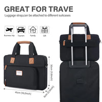 HKM-141779 Lightweight 15.6 Inch Laptop Case for Women - Stylish Computer Bag for Work, School, and Travel