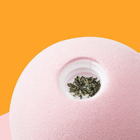 HKM-1418429 Mint Cat Sound Toy - Bite-Resistant, Interactive Catnip Ball for Kittens - Touch-Activated Sound Simulation