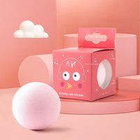 HKM-1418429 Mint Cat Sound Toy - Bite-Resistant, Interactive Catnip Ball for Kittens - Touch-Activated Sound Simulation