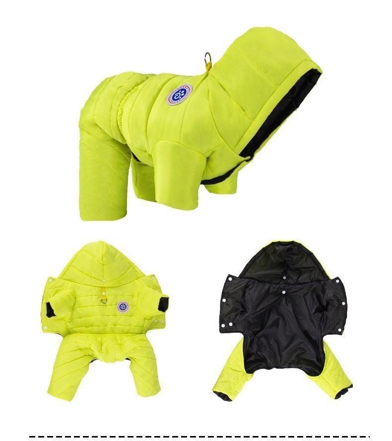 HKM-1420349 Thermal Windproof Cotton-padded Pet Clothing in Various Colors and Sizes