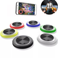 HKM-142099 Ultra-Thin Mobile Game Joystick Handle - Q8 Model, Silicone, Multi-Platform Compatible