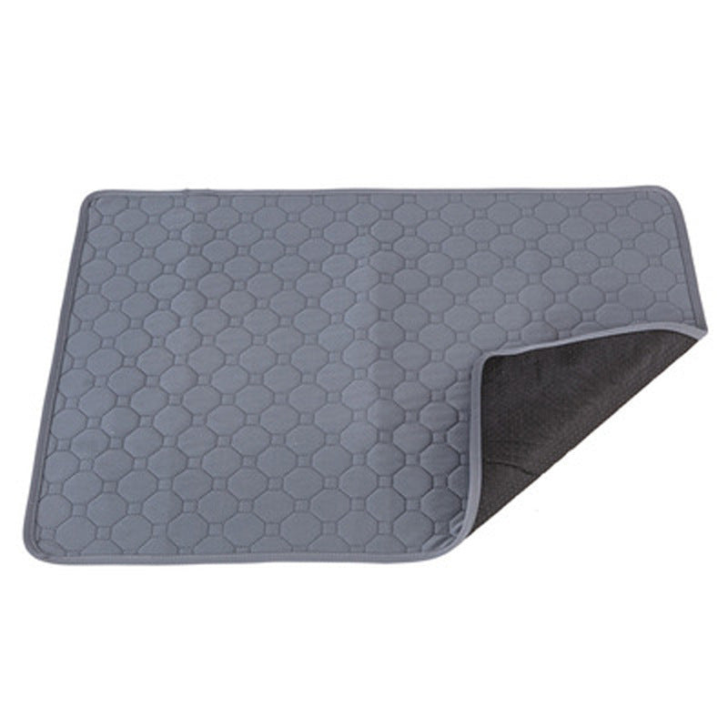 HKM-1421629 Washable Non-Slip Pet Changing Pad in Grey and Khaki - Available in Multiple Sizes
