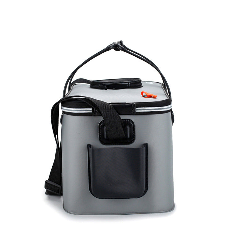 HKM-1422013 Collapsible Thickened EVA Fishing Bucket - Available in 40L, 45L, 50L in Grey, Blue, Green, Black