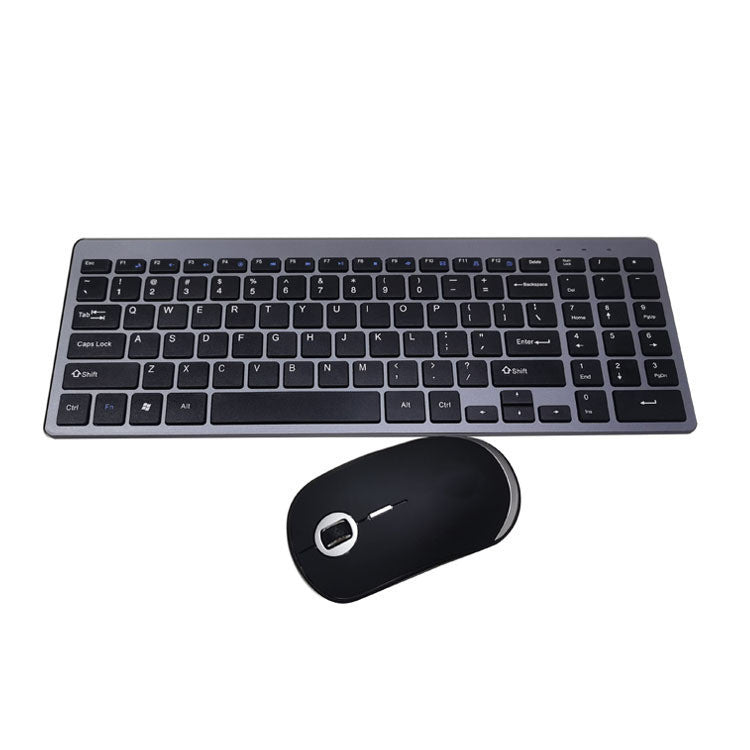 HKM-142291 Wireless USB Keyboard with Silent Keys and Multimedia Functions - Ergonomic Design and Waterproof Feature