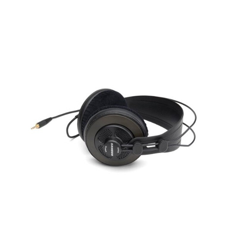 HKM-142419 Samson SR850 Professional Reference Headset with Open Ear Design and Adaptive Adjustment for Studio Use