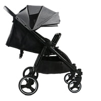 HKM-142419 Twin Double Stroller with Hard Carrycot for Infant and Toddler