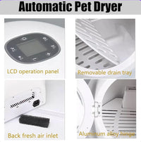 HKM-142483 Professional Pet Hair Dryer Box for Dogs, Cats, and Small Animals - Efficient Indoor Drying Machine