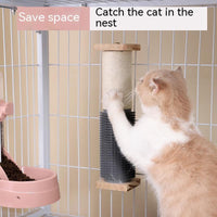 HKM-1425597 Durable Sisal Cat Scratching Post with Cotton Rope for Claw Care