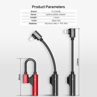 HKM-142611 Lightning Adapter for Audio Headset and Charging with Remote Control Function