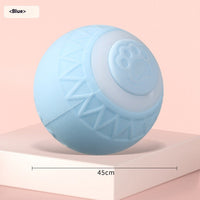 HKM-1426365 Rechargeable Automatic Smart Cat Toy Ball for Indoor Play – Bouncing & Rolling Fun for Kittens
