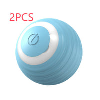 HKM-1426365 Rechargeable Automatic Smart Cat Toy Ball for Indoor Play – Bouncing & Rolling Fun for Kittens