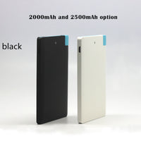 HKM-142739 Slim and Lightweight Portable Power Bank with Charging Cord