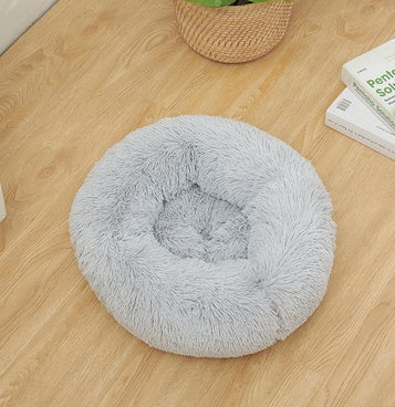 HKM-1429565 Cozy Long Hair Pet Nest in Multiple Colors and Sizes